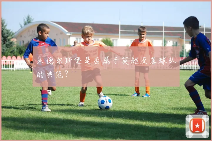 米德尔斯堡是否属于英超没落球队的典范？